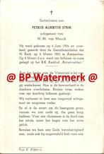 Strik Petrus 1904-1963 Amsterdam x van Mourik - 22660, Verzamelen, Bidprentjes en Rouwkaarten, Bidprentje, Ophalen of Verzenden