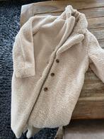 Jas teddy roomwit maat m, Kleding | Dames, Jassen | Winter, Ophalen of Verzenden, Zo goed als nieuw, Maat 38/40 (M), Wit