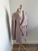 Just Dai maat L taupe beige midi lang vest 2615, JustDai, Beige, Just Dai, Maat 42/44 (L)
