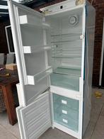 Inbouw koelkast liebherr werkt nog goed, Gebruikt, 200 liter of meer, Met aparte vriezer, 45 tot 60 cm