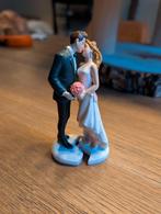 Bruidspaar Taarttopper, Hobby en Vrije tijd, Feestartikelen, Ophalen of Verzenden, Zo goed als nieuw, Geboorte of Huwelijk