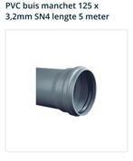 Pvc buis 125mm nieuw, Doe-het-zelf en Verbouw, Buizen en Afvoer, Pvc, Ophalen of Verzenden, Zo goed als nieuw, Minder dan 2 meter