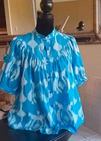 One Size blouse, Made in Italy, Blauw, Maat 42/44 (L), Ophalen of Verzenden