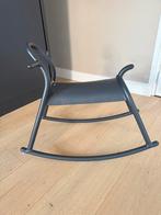 Modern zwart hobbelpaard, Ophalen, Zo goed als nieuw