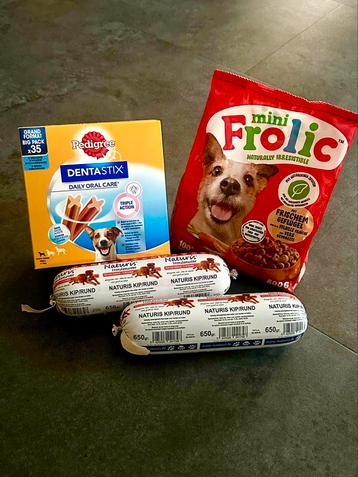 NIEUW hondenvoer (Dentastix, Naturis, Frolic) beschikbaar voor biedingen