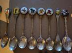 23 theelepeltjes plus 2 vorkjes in doosje, Antiek en Kunst, Ophalen of Verzenden