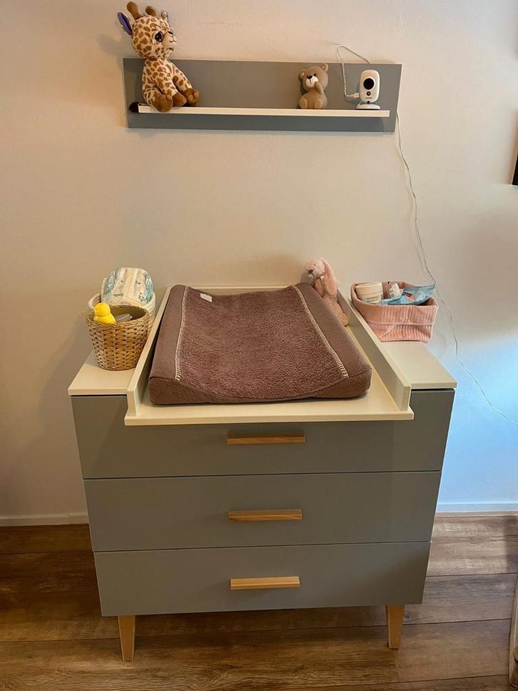 Complete babykamer Bopita Emma blauwgrijs, Kinderen en Baby's, Kinderkamer | Complete kinderkamers, Gebruikt, Jongetje of Meisje