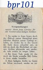 BPR101 Bid prentje Versprechungen ( Beloftes ) Duitse tekst, Verzamelen, Religie, Verzenden, Gebruikt, Kaart of Prent