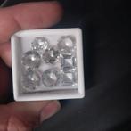 Mix lot facet geslepen bergkristal, Sieraden, Tassen en Uiterlijk, Edelstenen, Ophalen of Verzenden