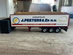 Tekno trailer peeters, Hobby en Vrije tijd, Modelauto's | 1:50, Ophalen of Verzenden, Zo goed als nieuw, Bus of Vrachtwagen, Tekno