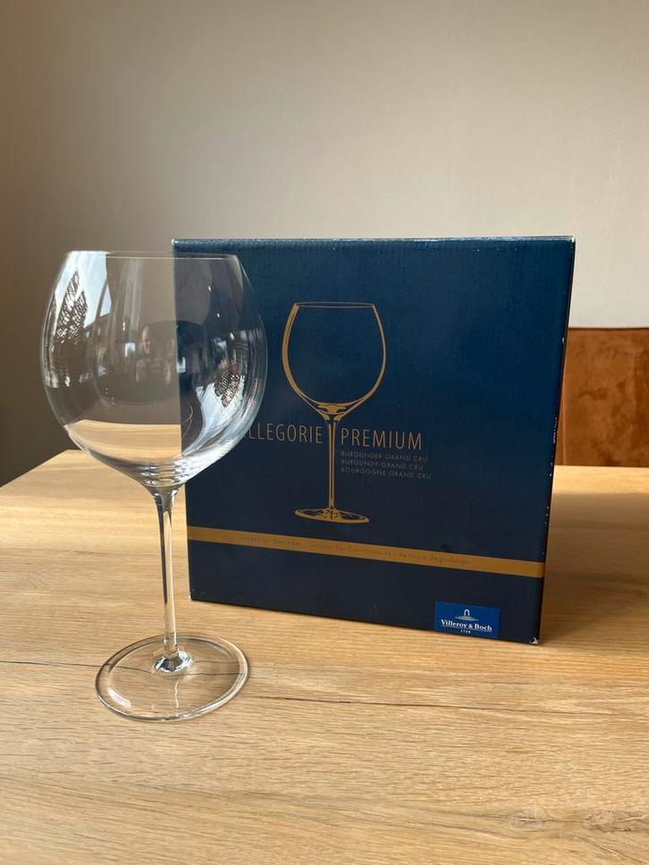 Villeroy & Boch Burgunder Grand Cru Glazen - Nieuw, Huis en Inrichting, Keuken | Servies, Nieuw, Glas of Glazen, Effen, Glas, Ophalen of Verzenden