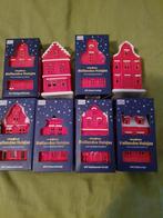 Complete Set Hollandse Huisjes, 1 t/m 8, Kersthuisjes., Verzamelen, KLM Huisjes, Ophalen of Verzenden