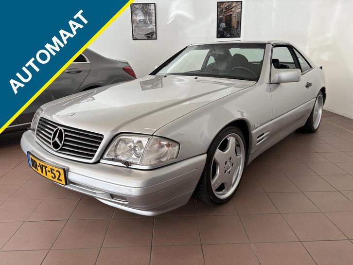 Mercedes-Benz SL-Klasse Cabrio 500 (bj 1995, automaat), Auto's, Oldtimers, Bedrijf, Te koop, ABS, Airconditioning, Alarm, Centrale vergrendeling
