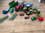 Bruder & Claas Tractors en Aanhangers - Rode Tractor Mist Sp, Ophalen, Gebruikt, Jongen of Meisje