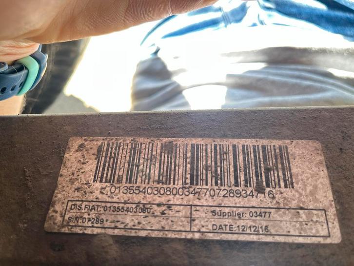 Versterkte bladveren + schokdempers Fiat Ducato/Jumper, Auto-onderdelen, Ophanging en Onderstel, Fiat, Gebruikt, Ophalen