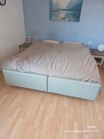 Zevenslaper lits jumeaux 180x220 - Verstelbaar, Huis en Inrichting, Slaapkamer | Bedden, Ophalen, Zo goed als nieuw, Tweepersoons