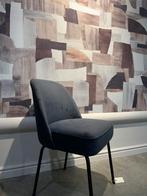 Be Pure Home stoel donkerblauw velvet, Huis en Inrichting, Stoelen, Ophalen, Blauw, Nieuw, Eén