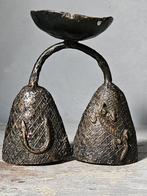 Bronzen kandelaar, Antiek en Kunst, Ophalen of Verzenden, Koper of Brons