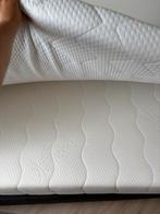 Boxspring antracietgrijs 120x200, Ophalen, Zo goed als nieuw, Twijfelaar, 120 cm