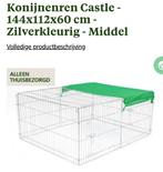 Konijnenren zgan, Dieren en Toebehoren, Knaagdieren en Konijnen | Hokken en Kooien, Ophalen, 110 cm of meer, 60 tot 90 cm, Cavia