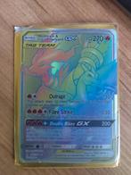 Pokémon RESHIRAM & CHARIZARD GX, Ophalen of Verzenden, Zo goed als nieuw, Losse kaart