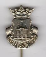 Speldje WAPEN VORSTENDOM THORN KASTEEL MET KROON (A2), Verzamelen, Speldjes, Pins en Buttons, Verzenden, Gebruikt, Overige onderwerpen