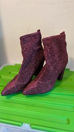 Roze glitterlaarsjes Sacha Essentials mt 39, Ophalen of Verzenden, Zo goed als nieuw, Roze