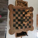 Prachtig Houten Schaakspel, Hobby en Vrije tijd, Gezelschapsspellen | Bordspellen, Een of twee spelers, Ophalen of Verzenden, Zo goed als nieuw