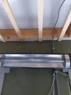 Terras  kachel  bijna nieuw elektrische  werkt goed, Ophalen of Verzenden, Zo goed als nieuw, Hout, Houtkachel