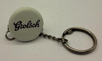 Grolsch Sleutelhanger beugelflesdop rood