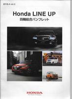 Honda modellen folder 2018, Ophalen of Verzenden, Zo goed als nieuw, Honda