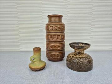 West-Germany vaas, Hannie Mein en handgemaakt vaasje. beschikbaar voor biedingen