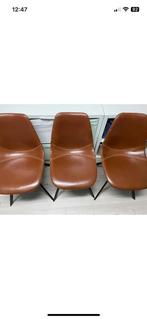 Dutch Bone - 3 eetkamerstoelen, Ophalen of Verzenden, Gebruikt, Minder dan 75 cm, 50 tot 75 cm