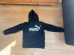 Zwarte Puma hoodie maat 152, Gebruikt, Jongen of Meisje, Trui of Vest, Puma