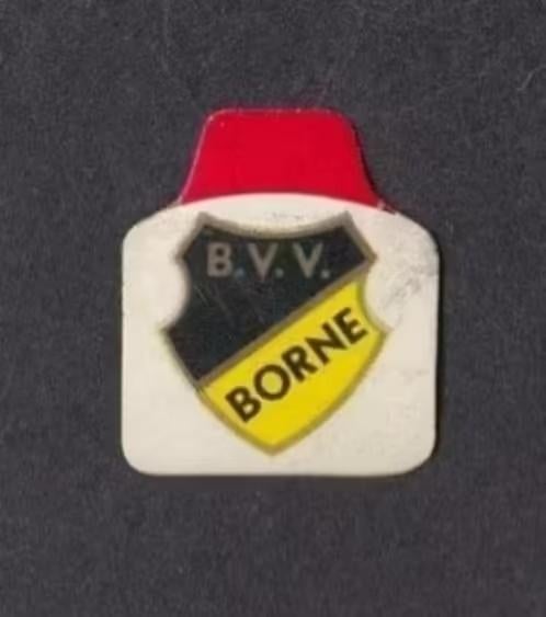 Embleem Logo Voetbalclub BVV Borne 1960., Verzamelen, Ophalen of Verzenden, Zo goed als nieuw