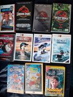 VHS banden zoals Free Willy Jurassic Park, Alle leeftijden, Ophalen of Verzenden, Gebruikt