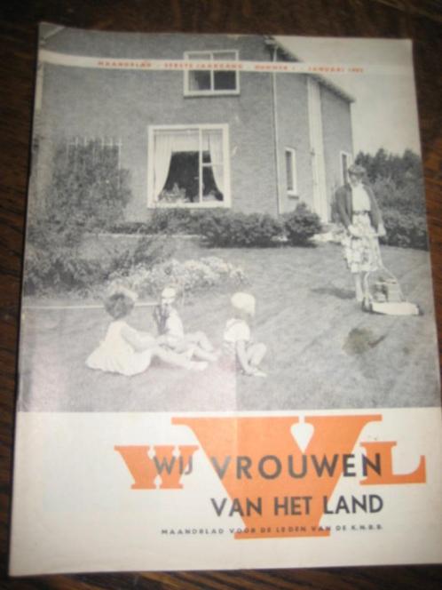 Maandblad wij vrouwen van het land 49 stuks, Boeken, Tijdschriften en Kranten, Gelezen, Damesbladen, Ophalen of Verzenden