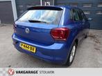 Volkswagen Polo 1.0 TSI Beats nette Auto Dealer onderhouden!, Voorwielaandrijving, Stof, Gebruikt, Blauw