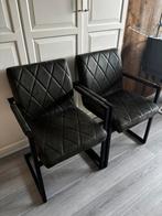 Eetkamer stoel groen, Ophalen, Zo goed als nieuw, Overige kleuren, Twee