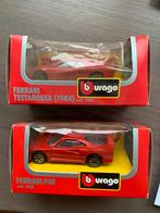 Burago Bburago Ferrari F40 en Testarossa 1:87, Ophalen of Verzenden, Nieuw, Auto, Overige merken