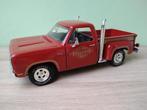 1978 Dodge Lil Red Express Pickup Truck 1:18 ErtL, Ophalen of Verzenden, Zo goed als nieuw, Auto, ERTL