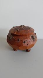 Frans houten bakje voor: sieraden, bonbons etc., Antiek en Kunst, Antiek | Religie, Ophalen of Verzenden