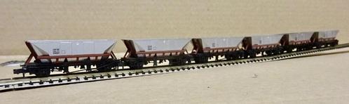 Peco NR-300 MGR Wagon HOP AB Bauxite Cradle - 6 stuks, Hobby en Vrije tijd, Modeltreinen | N-Spoor, Zo goed als nieuw, Wagon, Gelijkstroom