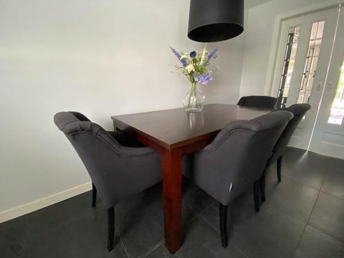 Nette teaktafel 180 cm x 100 cm, Huis en Inrichting, Tafels | Eettafels, Gebruikt, 50 tot 100 cm, 150 tot 200 cm, Vijf personen of meer