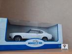 Ford Capri Mk.I RS 2600 1973 wit/blauw van MCG 1:18, Ophalen of Verzenden