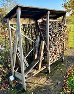 Houthok - Hardhout - RVS-geschroefd, Tuin en Terras, Haardhout, Ophalen