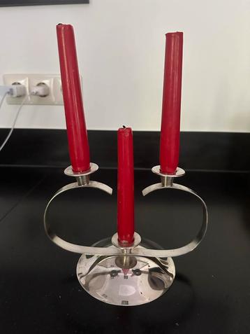 Vintage Sola Design Zilveren Kandelaren Set beschikbaar voor biedingen