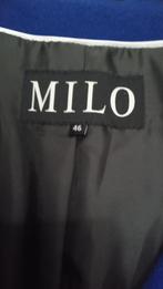 Milo dames jas te koop maat 46, Kleding | Dames, Jassen | Winter, Ophalen, Zo goed als nieuw, Maat 46/48 (XL) of groter, Blauw