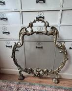 Haardscherm, messing vuurscherm, antiek draken haardscherm, Ophalen of Verzenden