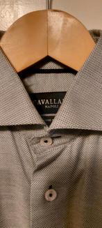 Vintage overhemd dress shirt Cavallaro Napoli, Ophalen of Verzenden, Gedragen, Blauw, Cavallaro Napoli